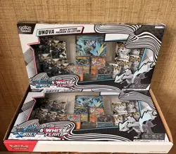Pokemon TCG Unova Heavy Hitters Premium Scarlet and Violet Black White Costco x2 - Image 1