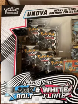 Pokemon TCG Unova Heavy Hitters Premium Scarlet and Violet Black White Costco x2 - Image 3