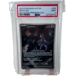 2023 Pokemon PSA 9 Mewtwo #52 Black Star Promo Scarlet & Violet 151 UPC Promo - Image 1