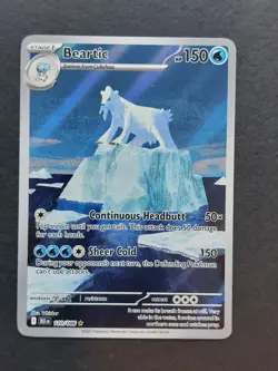 Pokemon - Beartic 110/086 - Black Bolt - Illustration Rare - Image 1