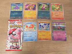 Japanese Pokemon 151 Booster Pack Open Mr. Mime & Reverse Holo Nidoran - Image 1