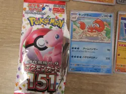 Japanese Pokemon 151 Booster Pack Open Mr. Mime & Reverse Holo Nidoran - Image 4