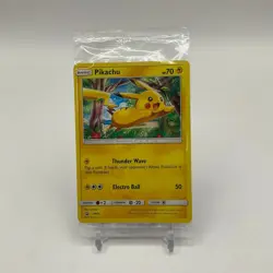 Pikachu Pokemon Sun & Moon Promo #SM04 Sealed - Image 1