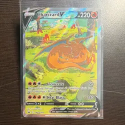 The Pokemon Company Pokemon TCG Charizard V Holo Promo SWSH260 EN 220HP - Image 1