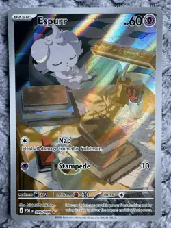 Espurr 095/088 Holo Illustration Rare Perfect Order Pokemon Near Mint - Image 1