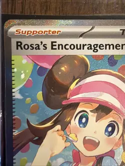 Rosa's Encouragement 123/088 Me03: Perfect Order Holo Pack Fresh NM Pokemon - Image 5