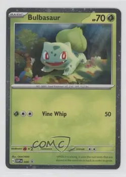 Bulbasaur (151 Poster Collection) Pokemon Scarlet & Violet Black Star Promo #046 - Image 1