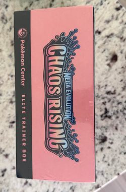 Chaos Rising POKEMON CENTER Exclusive Elite Trainer Box ETB New Factory Sealed - Image 2