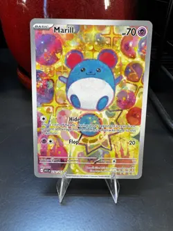 Marill 232/217 Illustration Rare Ascended Heroes Pokemon Holo Near Mint - Image 1