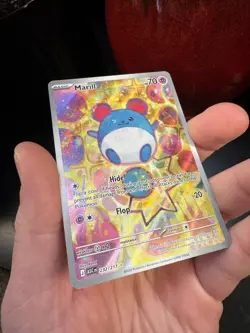 Marill 232/217 Illustration Rare Ascended Heroes Pokemon Holo Near Mint - Image 5