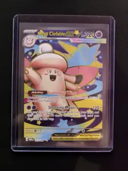 Pokemon TCG Mega Clefable EX Evolutions 103/108 Ultra Rare Full Art Holo English - Image 1