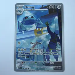Pokemon TCG Chaos Rising 2026 Metang Illustration Rare #94/86 - Image 1