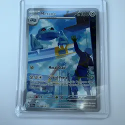 Pokemon TCG Chaos Rising 2026 Metang Illustration Rare #94/86 - Image 3