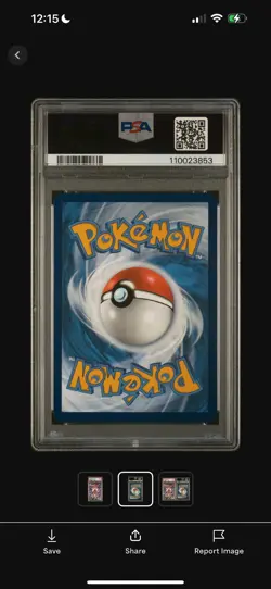 2023 POKEMON SWORD AND SHIELD CROWN ZENITHFULL ART/DEOXYS VMAX GG45 PSA 10 - Image 2