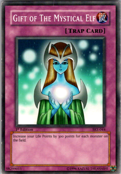 Yu-Gi-Oh! Gift of The Mystical Elf SKE-044 Common 1st Edition NM/LP First Yugioh - Image 1