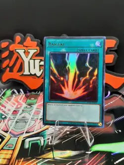 Yu-Gi-Oh! Raigeki RA05-EN110 Ultra Rare 1st Ed NM - Image 1
