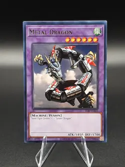 Yu-Gi-Oh! Metal Dragon LOB-EN102 Rare Unlimited NM - Image 1