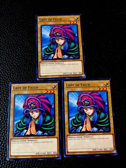 Lady Of Faith (X3) MRD-EN119 Yugioh 25th Edition (New) - Image 1