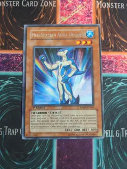 Yu-Gi-Oh! Neo-Spacian Aqua Dolphin DP03-EN005 1st Edition Rare LP - Image 1