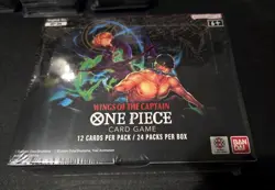 One Piece TCG Sealed Booster Box OP-06 "Wings Of The Captain" 12 Cards/24 Packs - Image 1