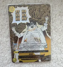 Bandai One Piece Marshall D. Teach Zehahahahaha! OP06-116 Alt Art Foil Rare - Image 1