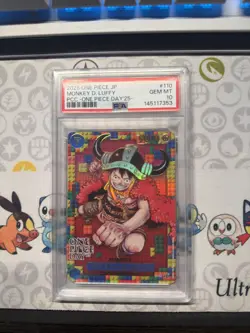 Psa 10 One Piece Monkey D Luffy P-110 One Piece Day 2025 - Image 1