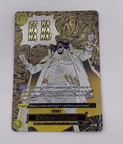 Bandai One Piece CCG Zehahahahaha! OP16-116 Marshall D. Teach Alt Art Foil - Image 1