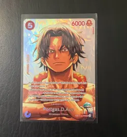 ONE PIECE TCG Portgas.D.Ace SP ST15-005 SR The Time of Battle OP16 English - Image 1