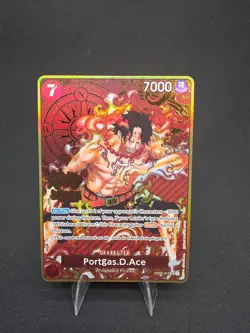 Portgas.D.Ace (One Piece English Version 2nd Anniversary Set) OP02-013 NM - Image 1