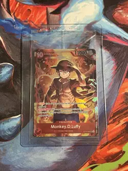 Monkey D Luffy ST10-006 Treasure Booster Promo One Piece Sealed - Image 1
