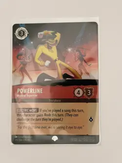 POWERLINE Epic! DISNEY LORCANA Fabled MUSICAL SUPERSTAR 215/204 - Image 1