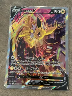 Pokemon TCG Alt Art SWSH Promo Set Flareon 179, Vaporeon 181, And Jolteon 183. - Image 2