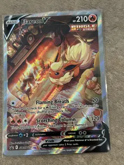 Pokemon TCG Alt Art SWSH Promo Set Flareon 179, Vaporeon 181, And Jolteon 183. - Image 4