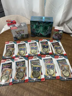 Pokemon TCG Obsidian Flames+Twilight Masquerade+Temporal Forces+Paradox Rift Lot - Image 3