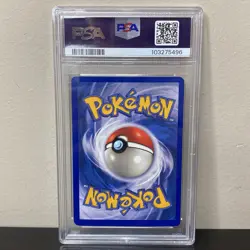 1999 Pokemon Set Unlimited Clefairy Rare Holo #5/102 PSA 6 - Image 2