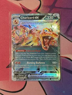 Charizard EX - 054/091 - Pokemon TCG Paldean Fates Double Rare - Image 1