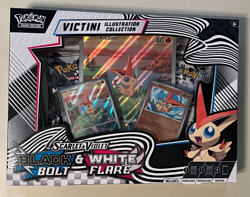 Pokemon TCG Scarlet & Violet Unova Victini Illustration Collection - Sealed - Image 3