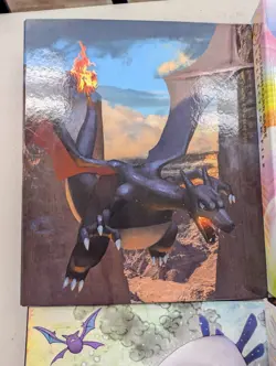 Pokemon Center Collection File Binder Lot Of 4 Charizard Lugia 1999-2020 - Image 2