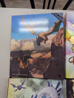 Pokemon Center Collection File Binder Lot Of 4 Charizard Lugia 1999-2020 - Image 4