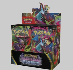 Pokemon Mega Evolution-Phantasmal Flames Booster Display Box (36 Packs) PRESALE - Image 1
