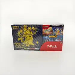 Pokemon Scarlet and Violet Surging Sparks ETB & Booster Bundle Costco - Image 1