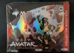 Avatar The Last Airbender Collector Booster Box MTG Sealed English Clean Wrap - Image 1