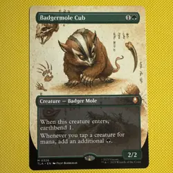 Badgermole Cub (Borderless) Avatar: The Last Airbender MTG - M0326 - Image 1