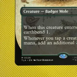Badgermole Cub (Borderless) Avatar: The Last Airbender MTG - M0326 - Image 5