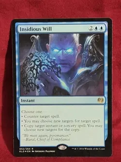 Insidious Will Foil - 052/264, MTG Kaladesh - Image 1