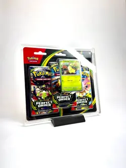 Pokemon 3-Pack Blister Acrylic Case Protection Display Sealed - Image 1