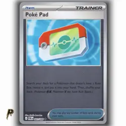 2026 Pokemon Perfect Order Poke Pad 081/088 Reverse Holo Uncommon NM - Image 1