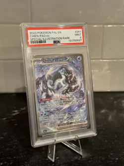 POKEMON Paldea Evolved Chien-Pao EX Special Illustration Rare 261/193 PSA9 - Image 3