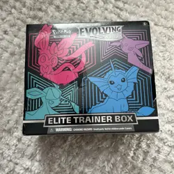 Pokemon TCG Sword and Shield Evolving Skies Elite Trainer Box ETB Sealed *Tear - Image 1