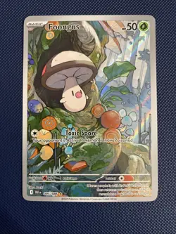 Pokemon Foongus - 095/086 - SV: Black Bolt (BLK) Illustration Rare - Image 1